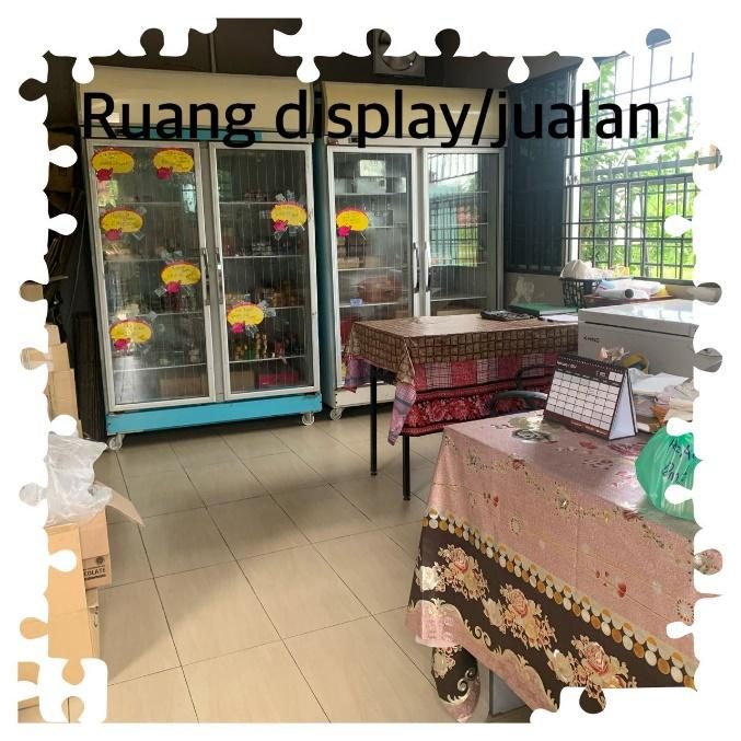 Bengkel kek bahagian luar