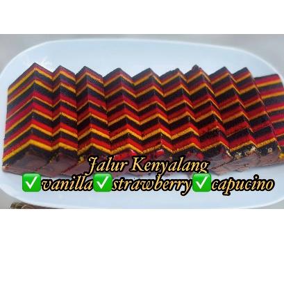 Kek Lapis Jalur Kenyalang (Eco)